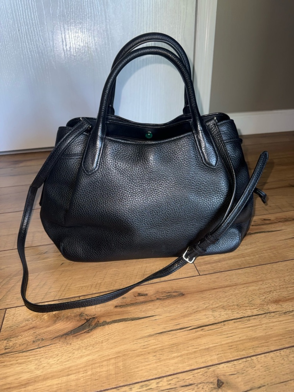 Dumpling Large Satchel Bag - Picture 3 of 12